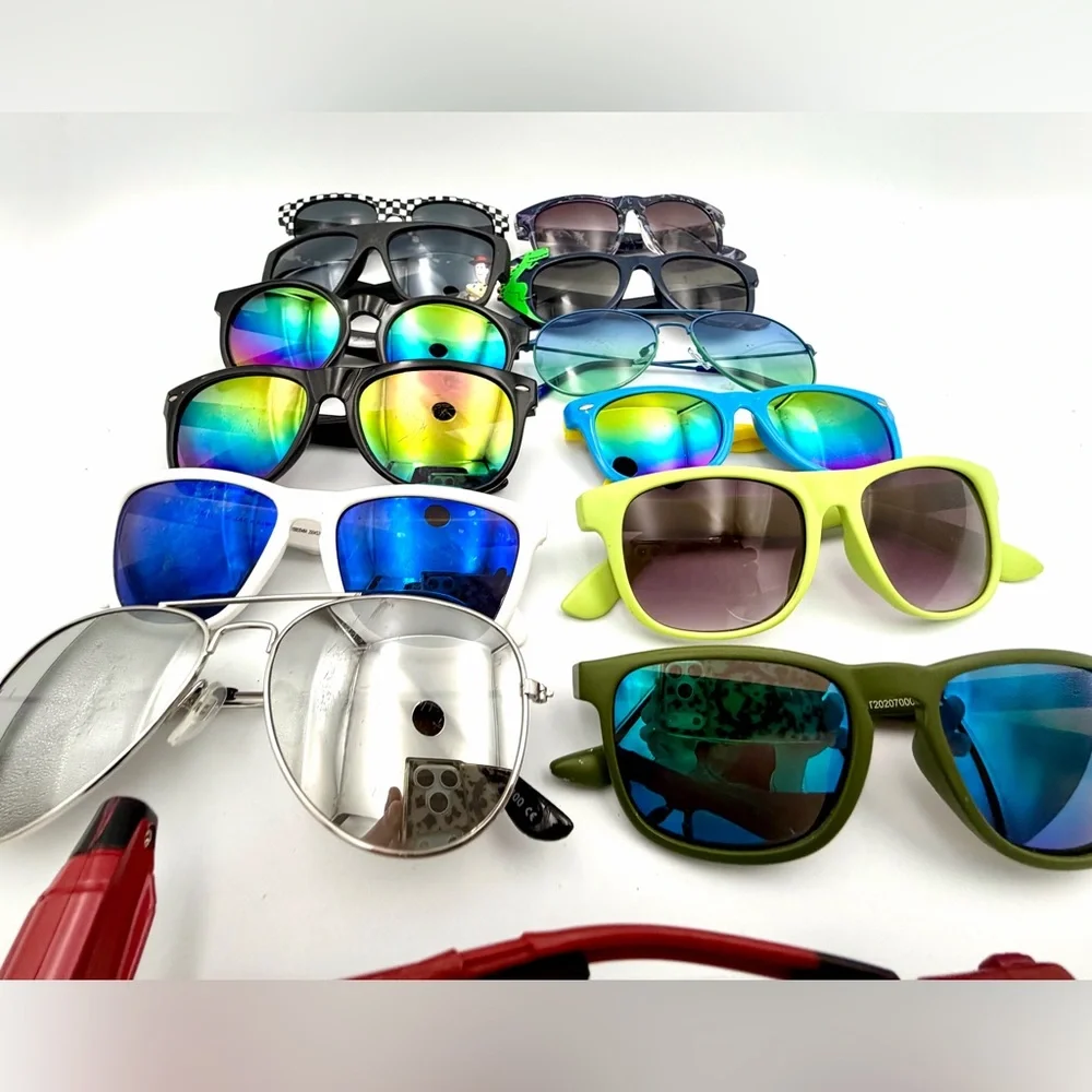 Stylish Kids Sunglasses Set - Multicolor